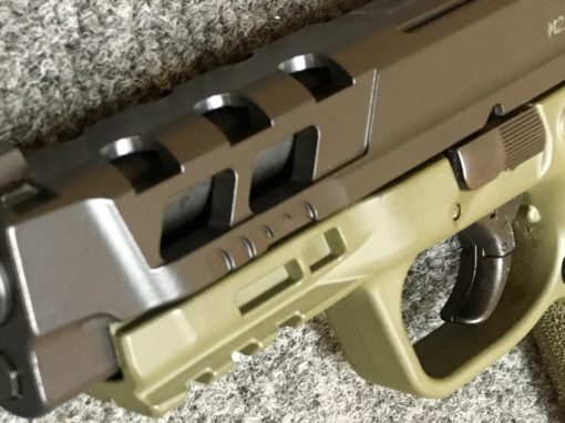 M&P 2.0 Custom Slide Milling + OD GREEN CERAKOTE