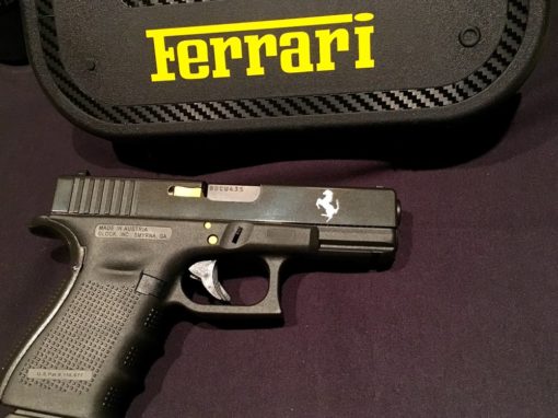 GLOCK 19 CUSTOM LOGO CERAKOTE