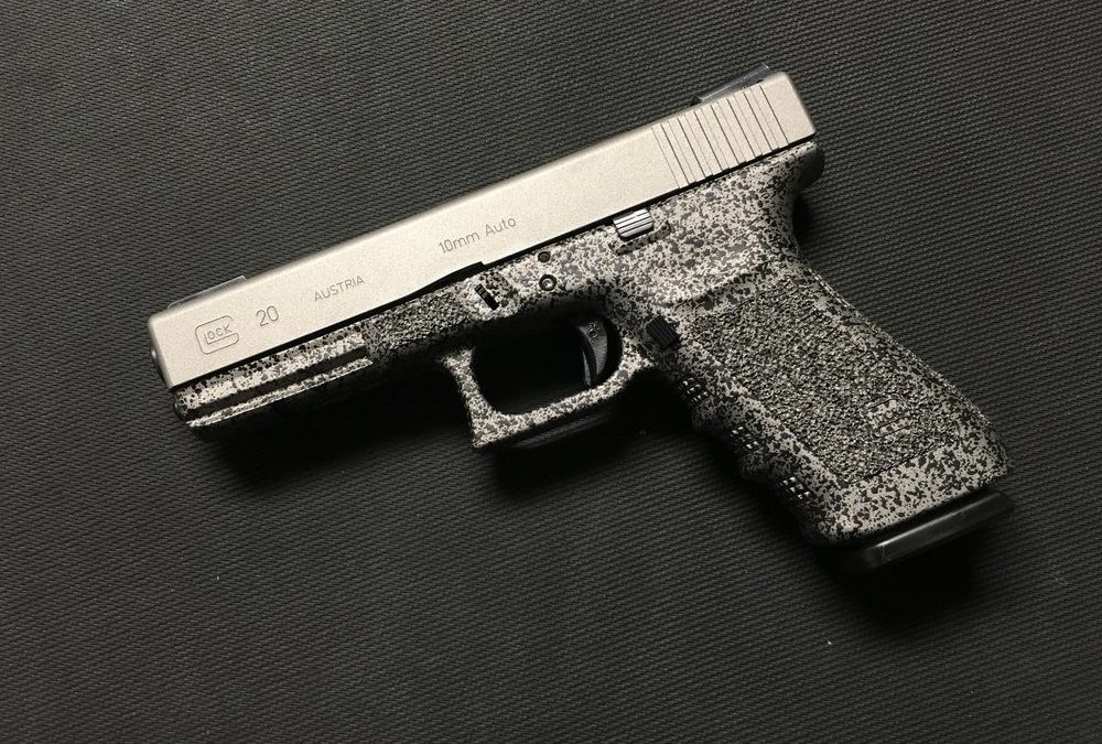 GLOCK 20 SPECKLED FRAME AND GUN METAL GREY CERAKOTE