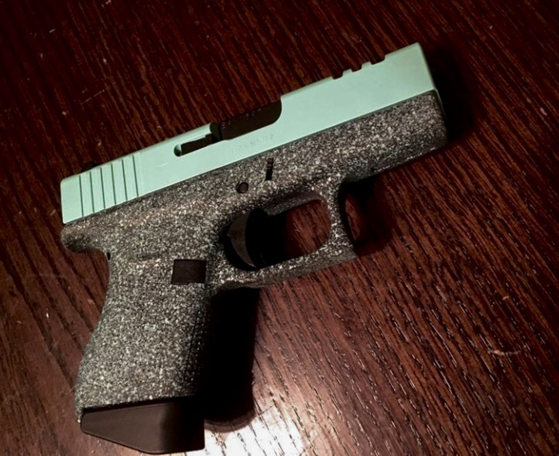 Glock 43 Robins Egg Blue Cerakote Foley Defense