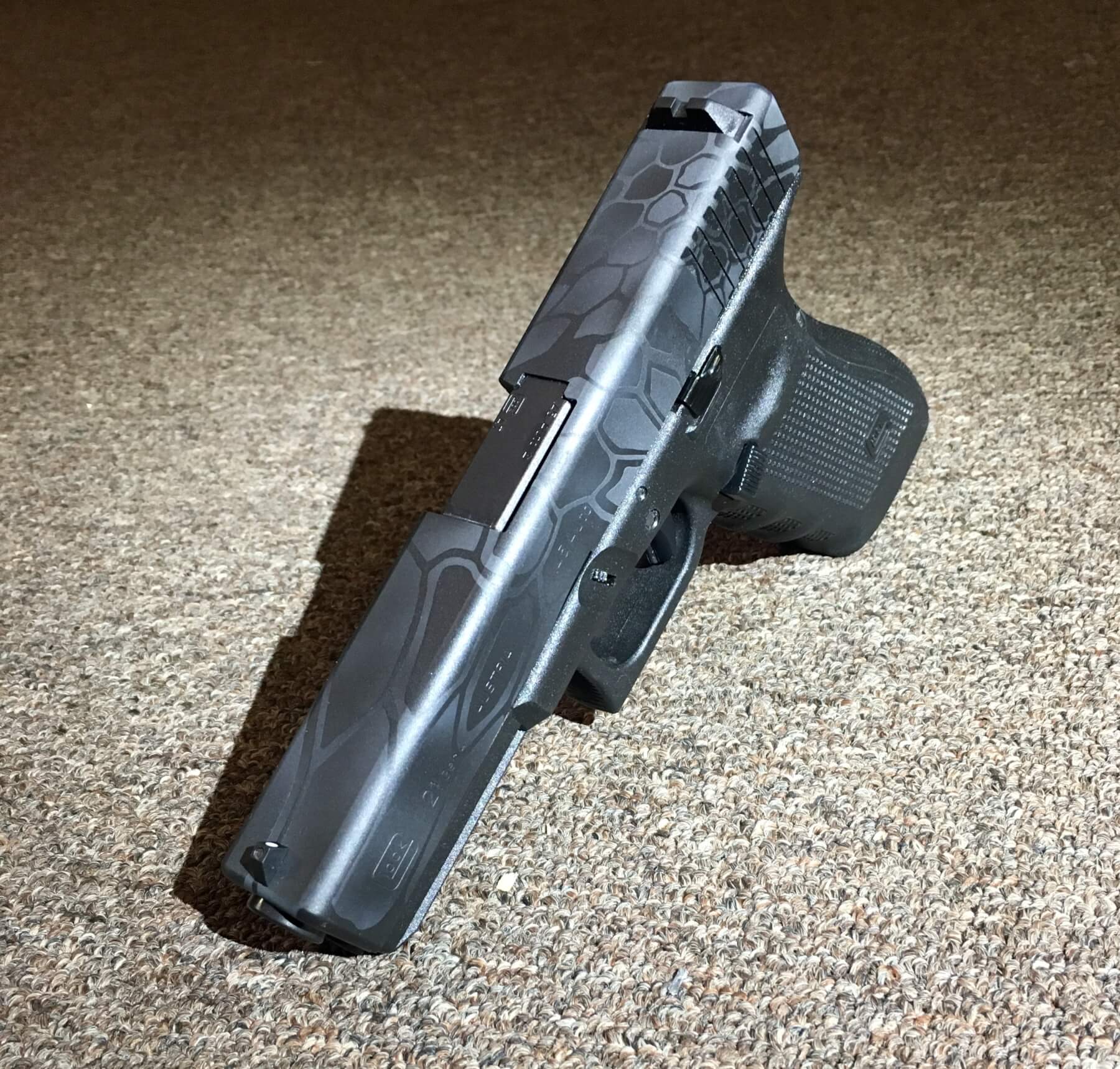 GLOCK 21 KRYPTEK TYPHOON CERAKOTE