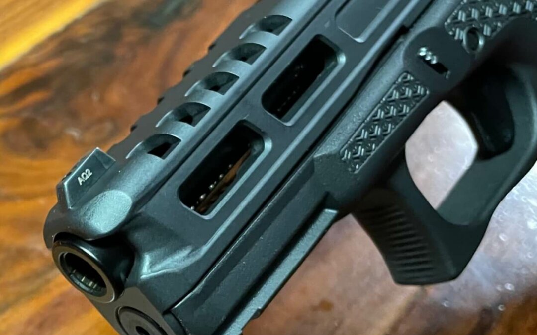 Glock 19X Custom Slide Milling, Cerakote, and Laser Engraving