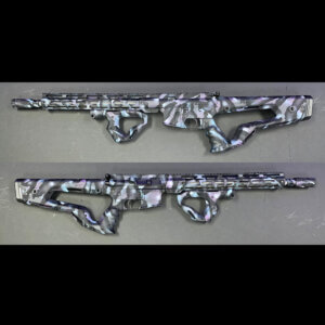 FD15 - Galaxy Tigerstripe - .223 Wylde - 16" Barrel - Hera CQR Gen 2 Stock and front grip - Hera Linear Comp