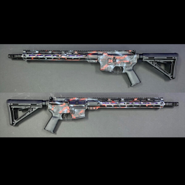 FD15 - Kryptek Mad Dragon - 5.56 NATO - 16" Barrel - Magpul Stock and grip - SI King Comp