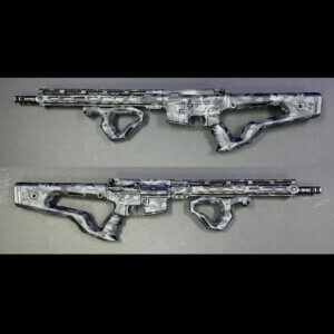 FD15 - Carbon Grey Multicam - .223 Wylde - 16" Barrel - Hera CQR Gen 2 Stock and front grip - Hera Linear Comp