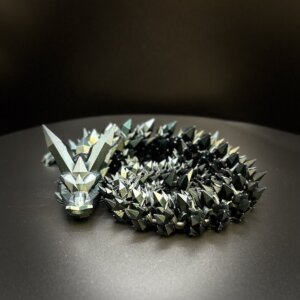 21” 3D Printed Articulating Crystal Dragon - Custom Cerakote - Guncandy Ivy