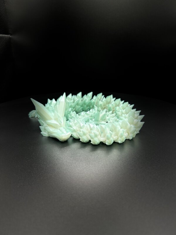 21” 3D Printed Articulating Crystal Dragon - Custom Cerakote - Guncandy Tiffany